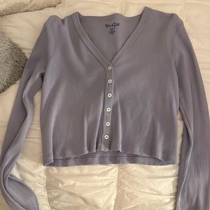 purple john galt sweater